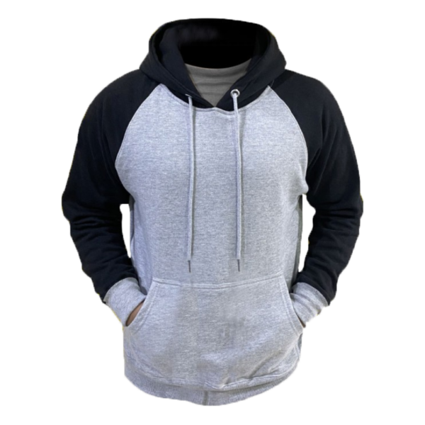 Fleece-lined Zip-Up Hoodie: